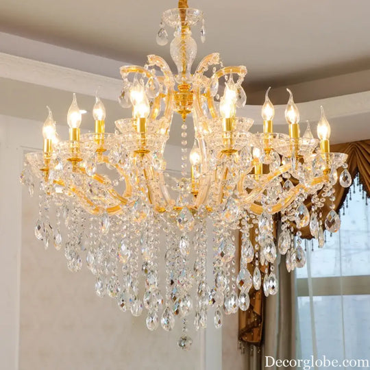 Nordic Restaurant Chandelier Lighting Classic Living Room Crystal Pendant Light Modern Household Hanging Light Hall