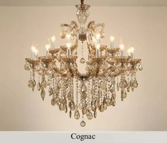 Nordic Restaurant Chandelier Lighting Classic Living Room Crystal Pendant Light Modern Household Hanging Light Hall