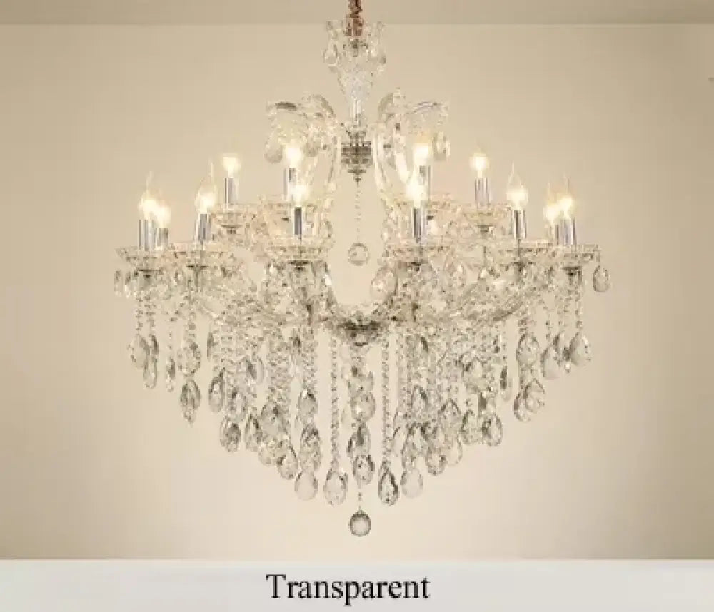 Nordic Restaurant Chandelier Lighting Classic Living Room Crystal Pendant Light Modern Household Hanging Light Hall