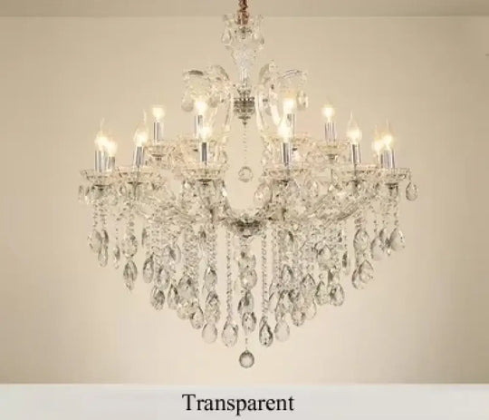Nordic Restaurant Chandelier Lighting Classic Living Room Crystal Pendant Light Modern Household Hanging Light Hall