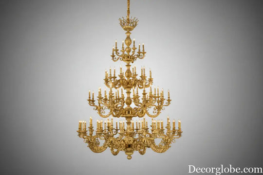 Nova French Copper Crystal Grand Duplex Chandelier Chandelier (diameter 226cm, height 317cm) Chandelier