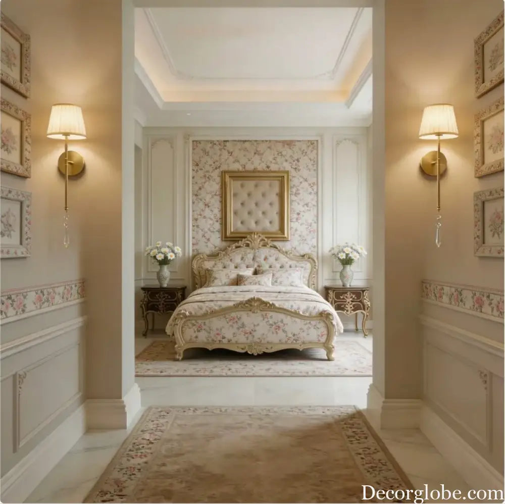 Brass Wall Sconce RGB LED Light Rechargeable 2500mAh Battery Operated with Remote Control Wireless Copper Wall Lamp for