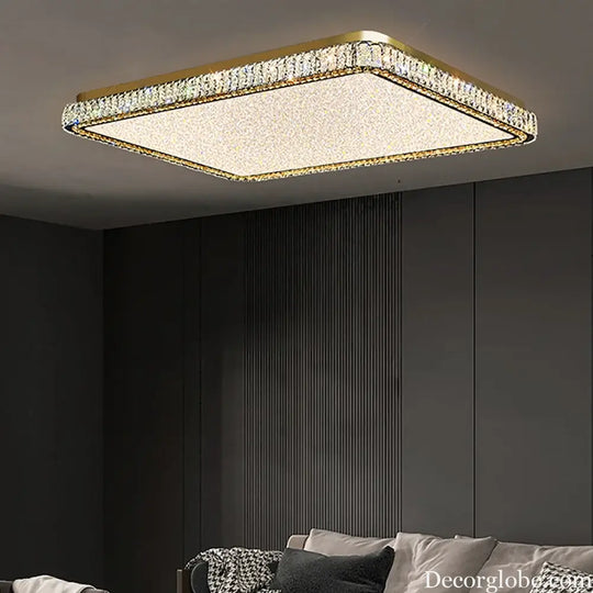 Modern Lustre Crystal Ceiling Lamp Home Decoration Chandelier Bedroom Living Room Dining Table Lighting Fixtures
