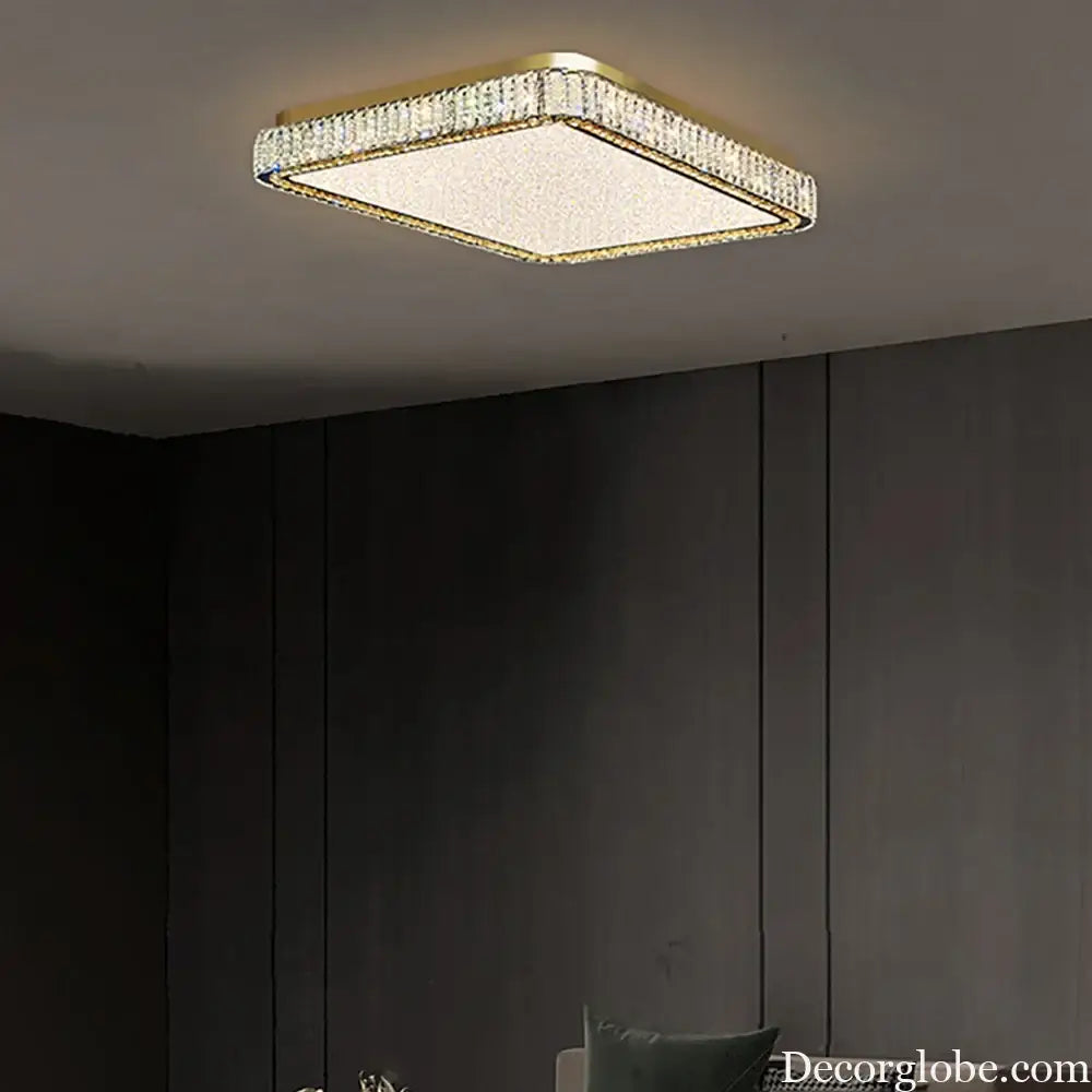 Modern Lustre Crystal Ceiling Lamp Home Decoration Chandelier Bedroom Living Room Dining Table Lighting Fixtures