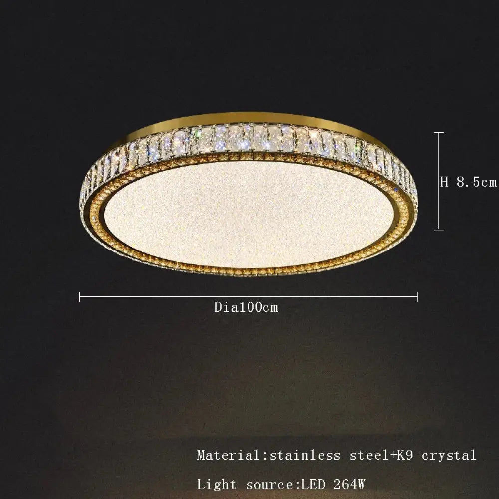 Modern Lustre Crystal Ceiling Lamp Home Decoration Chandelier Bedroom Living Room Dining Table Lighting Fixtures