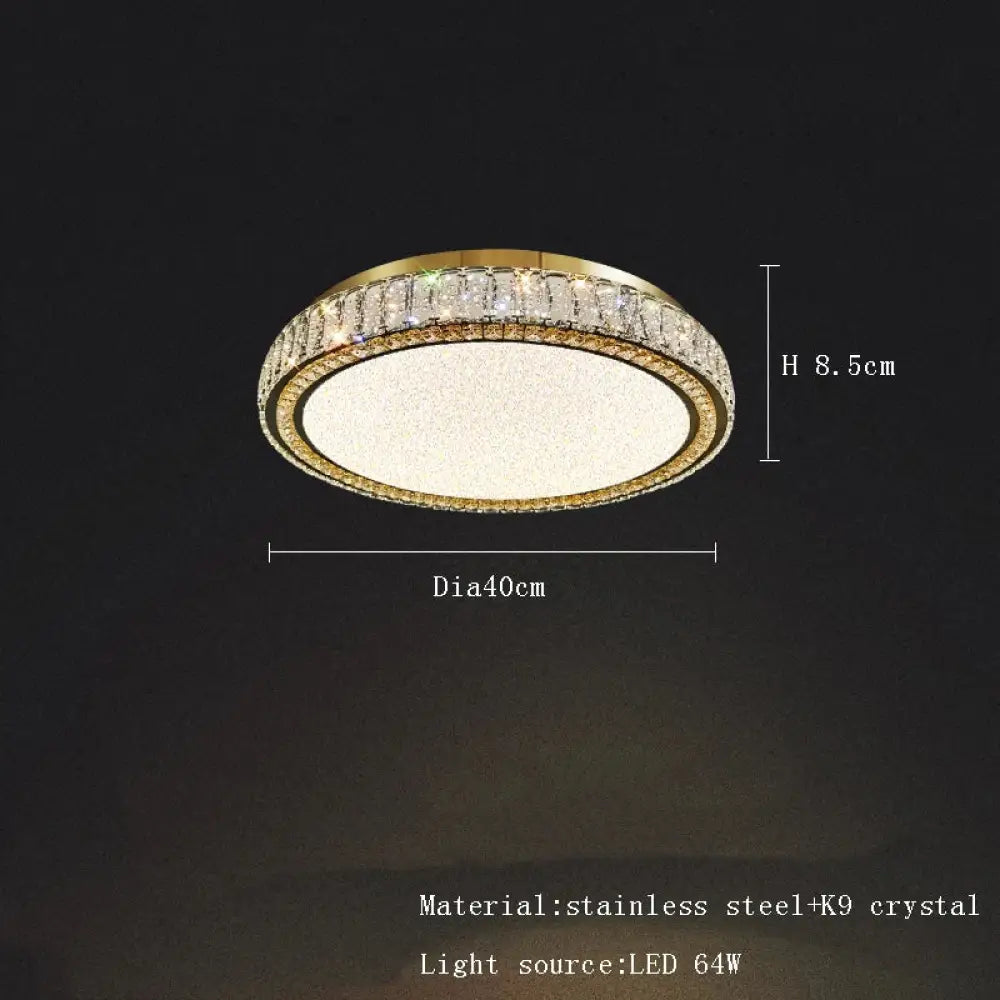 Modern Lustre Crystal Ceiling Lamp Home Decoration Chandelier Bedroom Living Room Dining Table Lighting Fixtures