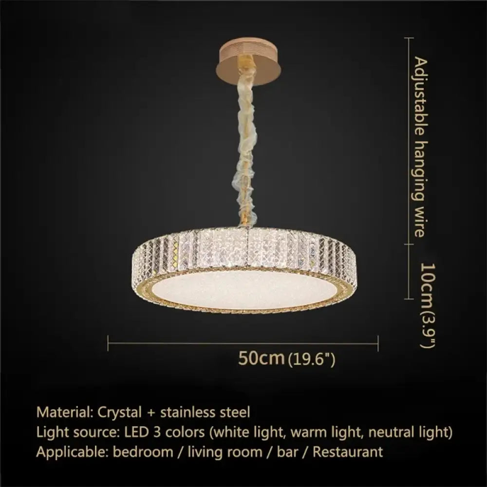 Modern Lustre Crystal Ceiling Lamp Home Decoration Chandelier Bedroom Living Room Dining Table Lighting Fixtures