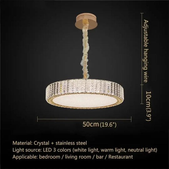 Modern Lustre Crystal Ceiling Lamp Home Decoration Chandelier Bedroom Living Room Dining Table Lighting Fixtures