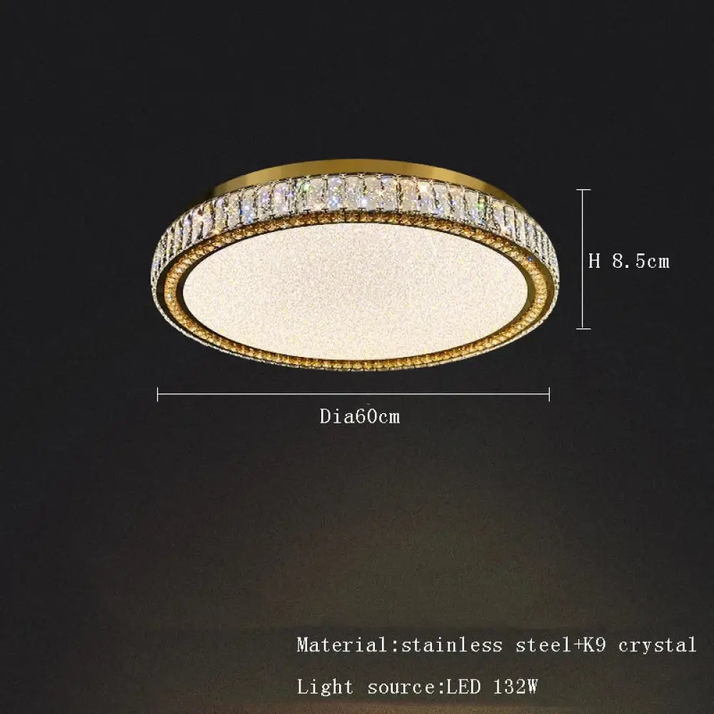 Modern Lustre Crystal Ceiling Lamp Home Decoration Chandelier Bedroom Living Room Dining Table Lighting Fixtures