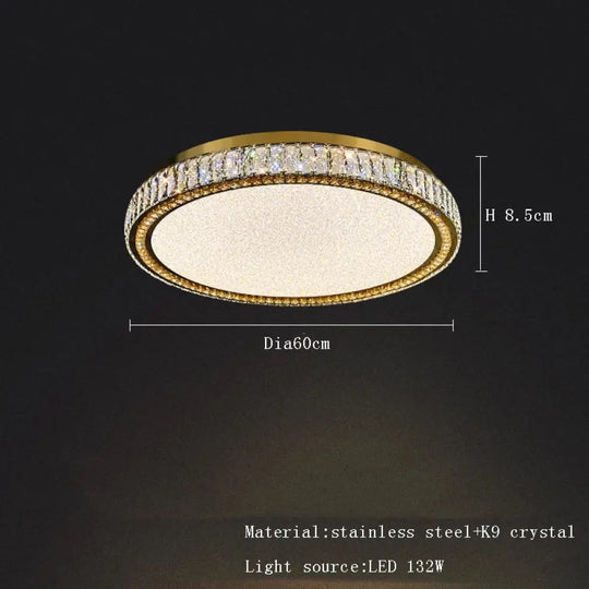 Modern Lustre Crystal Ceiling Lamp Home Decoration Chandelier Bedroom Living Room Dining Table Lighting Fixtures
