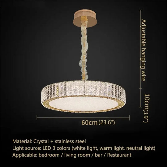 Modern Lustre Crystal Ceiling Lamp Home Decoration Chandelier Bedroom Living Room Dining Table Lighting Fixtures
