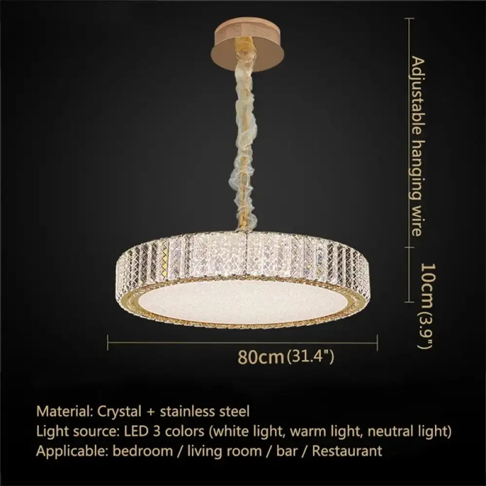 Modern Lustre Crystal Ceiling Lamp Home Decoration Chandelier Bedroom Living Room Dining Table Lighting Fixtures