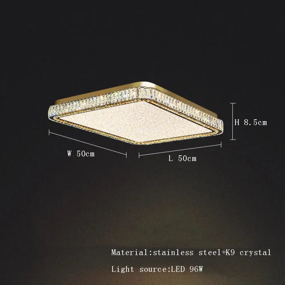 Modern Lustre Crystal Ceiling Lamp Home Decoration Chandelier Bedroom Living Room Dining Table Lighting Fixtures