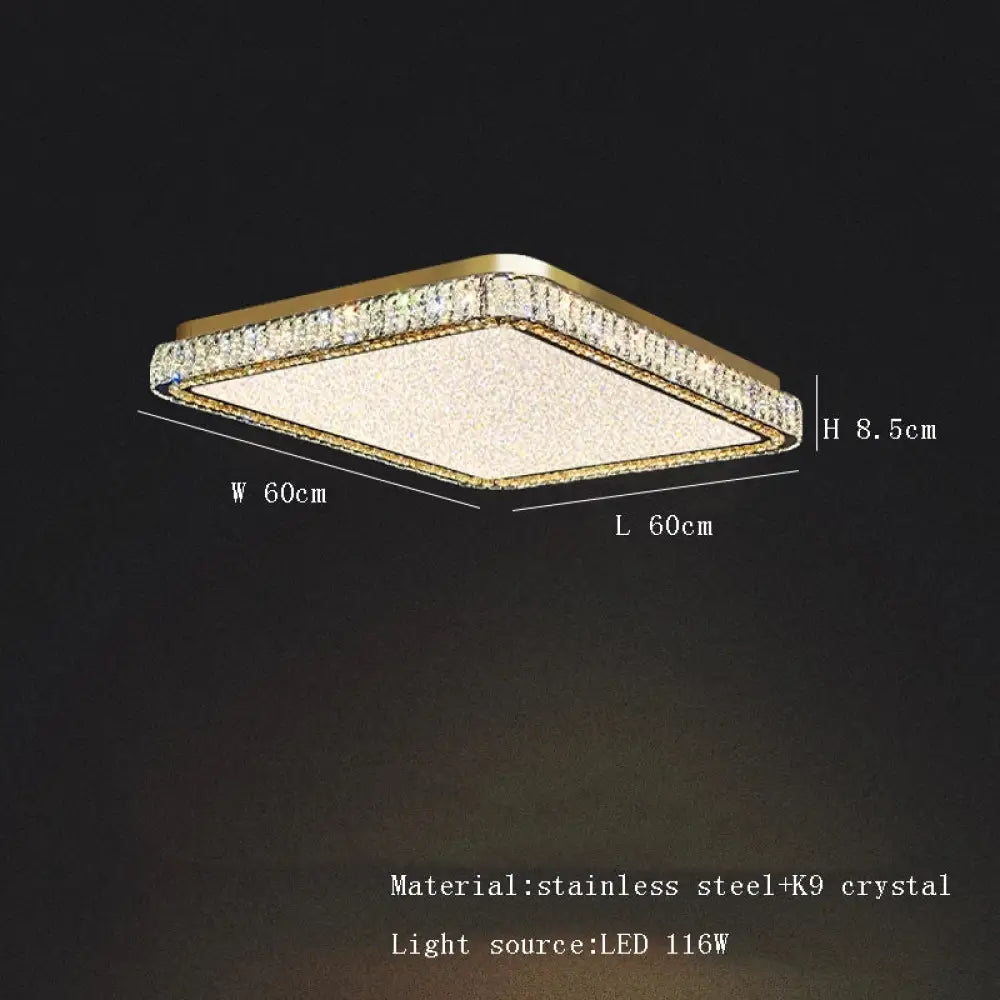 Modern Lustre Crystal Ceiling Lamp Home Decoration Chandelier Bedroom Living Room Dining Table Lighting Fixtures