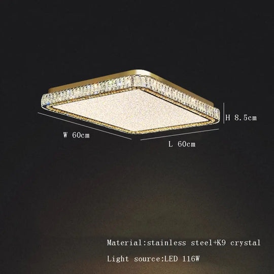 Modern Lustre Crystal Ceiling Lamp Home Decoration Chandelier Bedroom Living Room Dining Table Lighting Fixtures