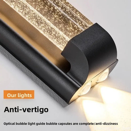 Outdoor Waterproof Crystal Wall Lamp Simpl Modern Villa Courtyard Ceiling And Floor Lighting Outdoor Balcony Enclosure