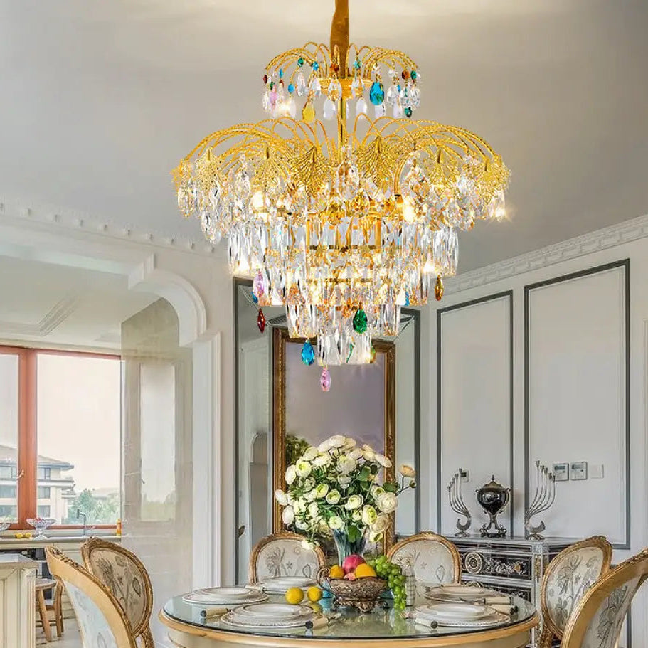 French Crystal Branch Chandelier for Bedroom & Corridor