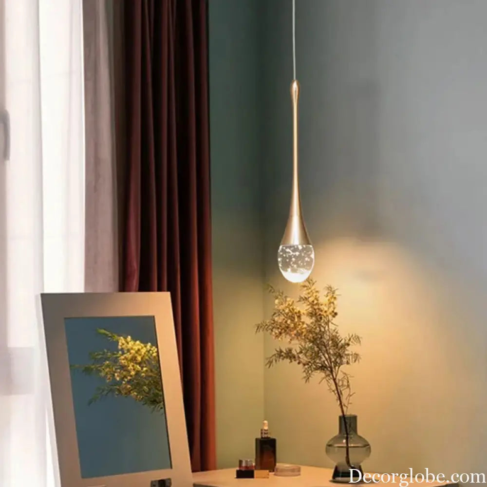 Modern Bubble Crystal Pendant Lights Indoor Hanging Lamp For Kitchen Island Dining Living Room Bar Cafe Pendant Lamp