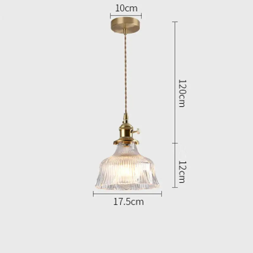Modern Glass Pendant Light for Bedroom Kitchen Dining Room Hanging Lamp LED Flower Luminaire Chandelier Nordic Lighting