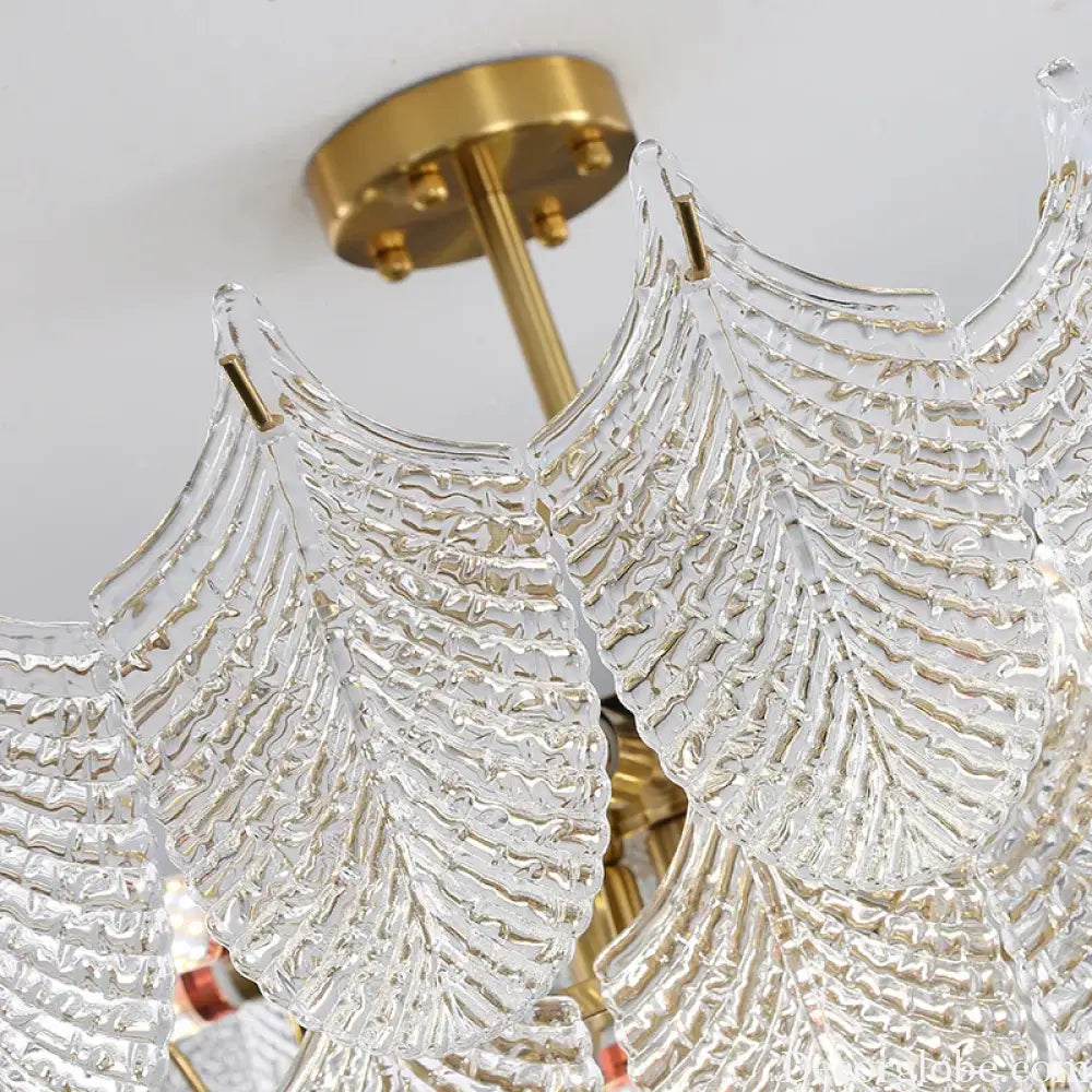 Postmodern Glass Chandelier - Elegant Lighting for Living Rooms, Bedrooms, Dining Rooms, and Model Spaces - DecorGlobe