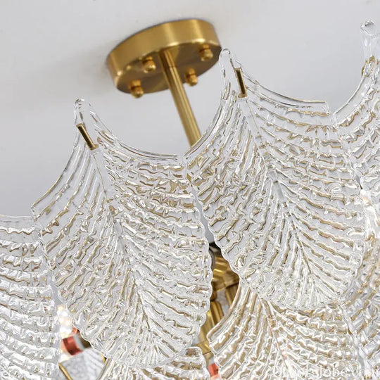 Postmodern Glass Chandelier - Elegant Lighting for Living Rooms, Bedrooms, Dining Rooms, and Model Spaces - DecorGlobe