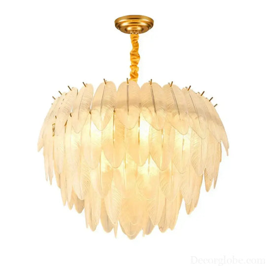 Postmodern Light Luxury Crystal Chandelier - Nordic Minimalist Elegance for Living Rooms, Bedrooms, and Dining Spaces - DecorGlobe