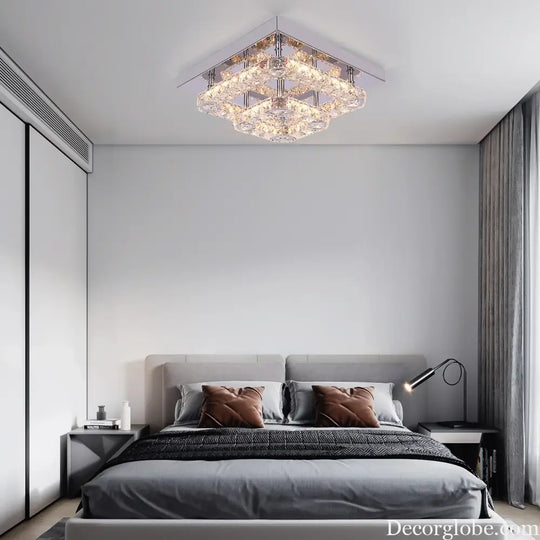 Vetrulus Crystal Chandelier Luxury Living Room Bedroom Ceiling Lights Led Kitchen Light Hanging Lamps Lustre Dining