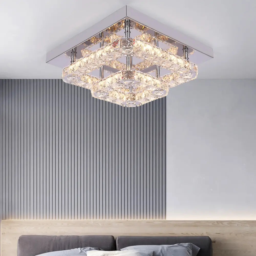 Vetrulus Crystal Chandelier Luxury Living Room Bedroom Ceiling Lights Led Kitchen Light Hanging Lamps Lustre Dining