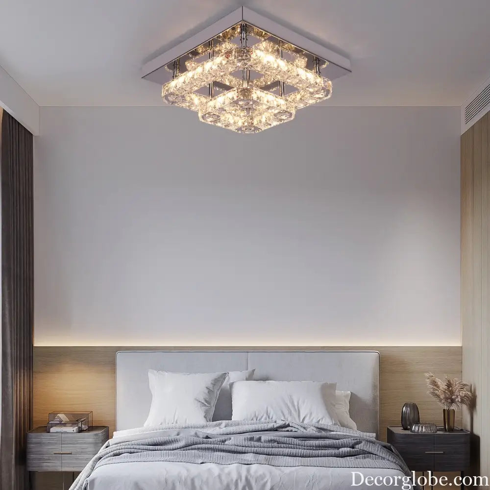 Vetrulus Crystal Chandelier Luxury Living Room Bedroom Ceiling Lights Led Kitchen Light Hanging Lamps Lustre Dining