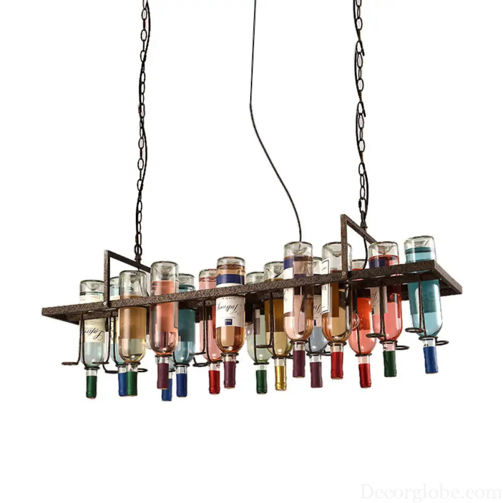 Rustic Metal Pendant Lighting Kit - Industrial Style Hang Lights for Dining Room - 1/2/3 Light Options