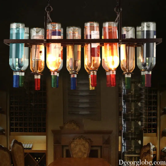 Rustic Metal Pendant Lighting Kit - Industrial Style Hang Lights for Dining Room - 1/2/3 Light Options