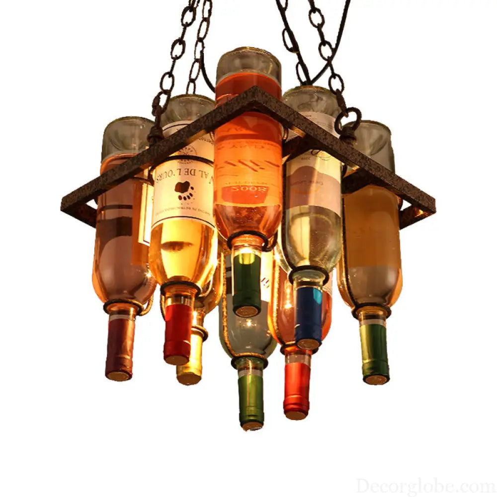 Rustic Metal Pendant Lighting Kit - Industrial Style Hang Lights for Dining Room - 1/2/3 Light Options