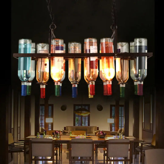Rustic Metal Pendant Lighting Kit - Industrial Style Hang Lights for Dining Room - 1/2/3 Light Options