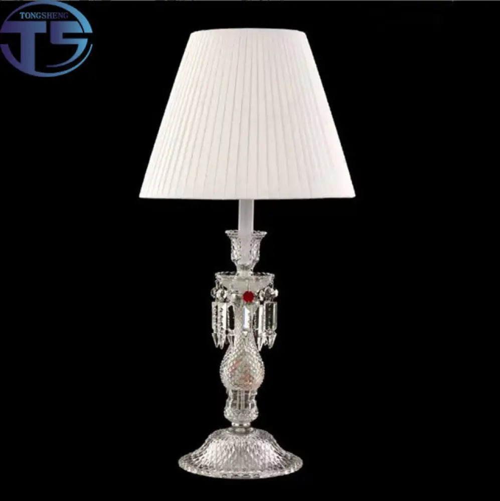 Nordic atmosphere crystal table lamp bedside study bedroom lamp creative living room modern minimalist floor lamp