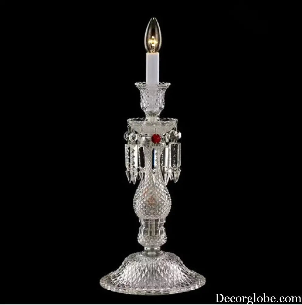 Nordic atmosphere crystal table lamp bedside study bedroom lamp creative living room modern minimalist floor lamp