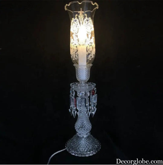 Nordic atmosphere crystal table lamp bedside study bedroom lamp creative living room modern minimalist floor lamp