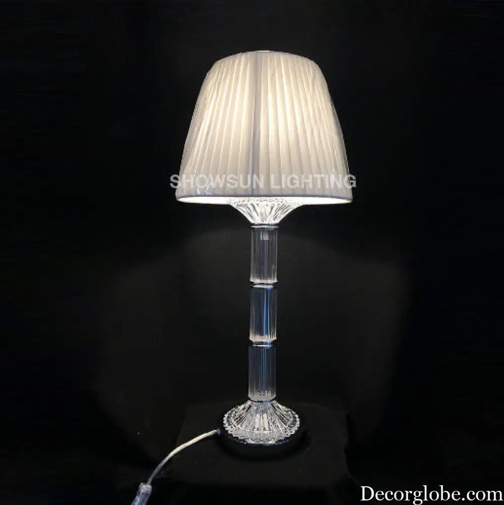 Nordic atmosphere crystal table lamp bedside study bedroom lamp creative living room modern minimalist floor lamp