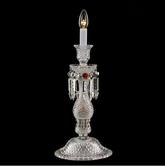 Nordic atmosphere crystal table lamp bedside study bedroom lamp creative living room modern minimalist floor lamp