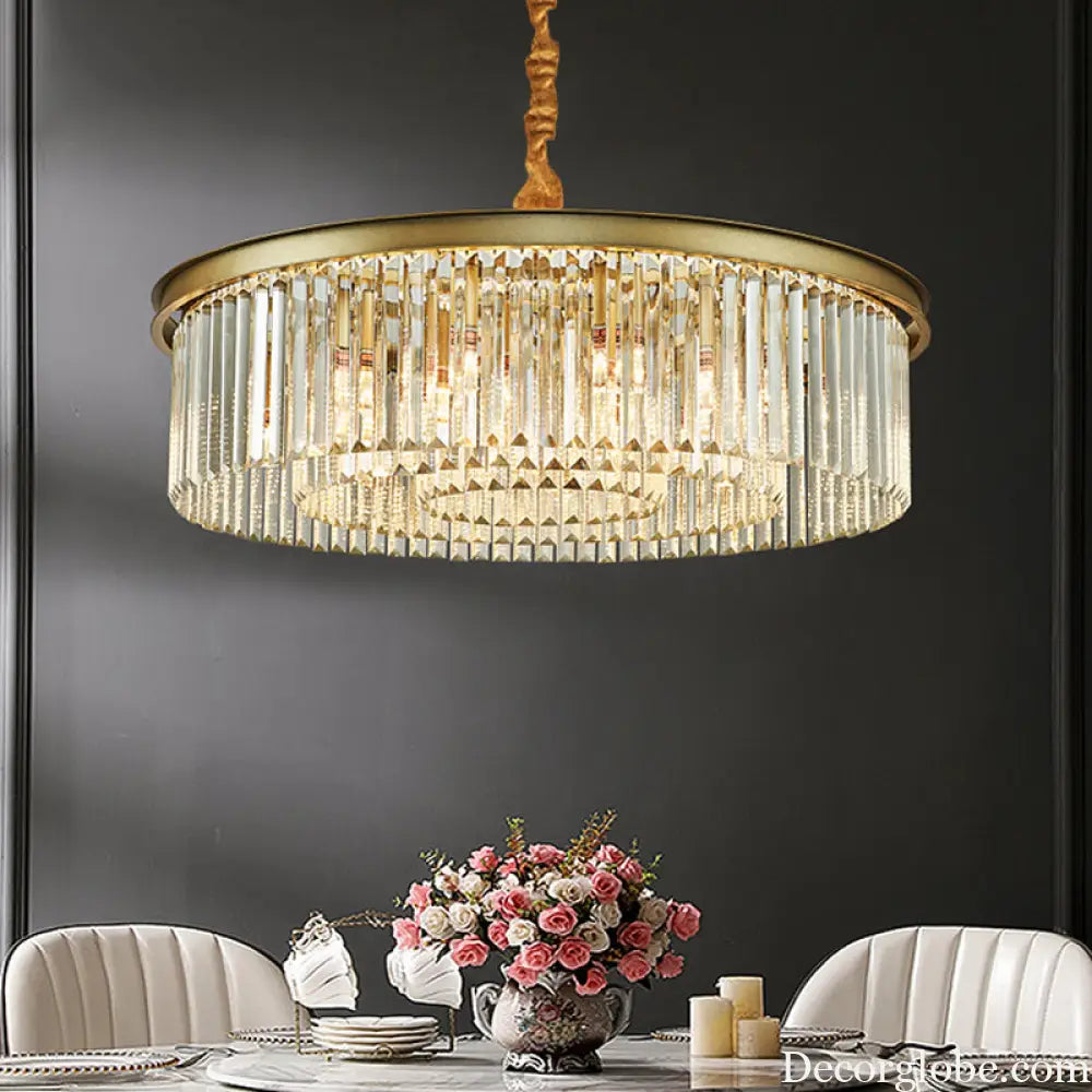 Exquisite Aura: A Touch of Modern Brilliance for Your Dining Room - DecorGlobe