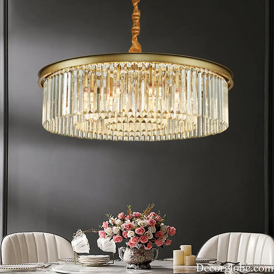 Exquisite Aura: A Touch of Modern Brilliance for Your Dining Room - DecorGlobe