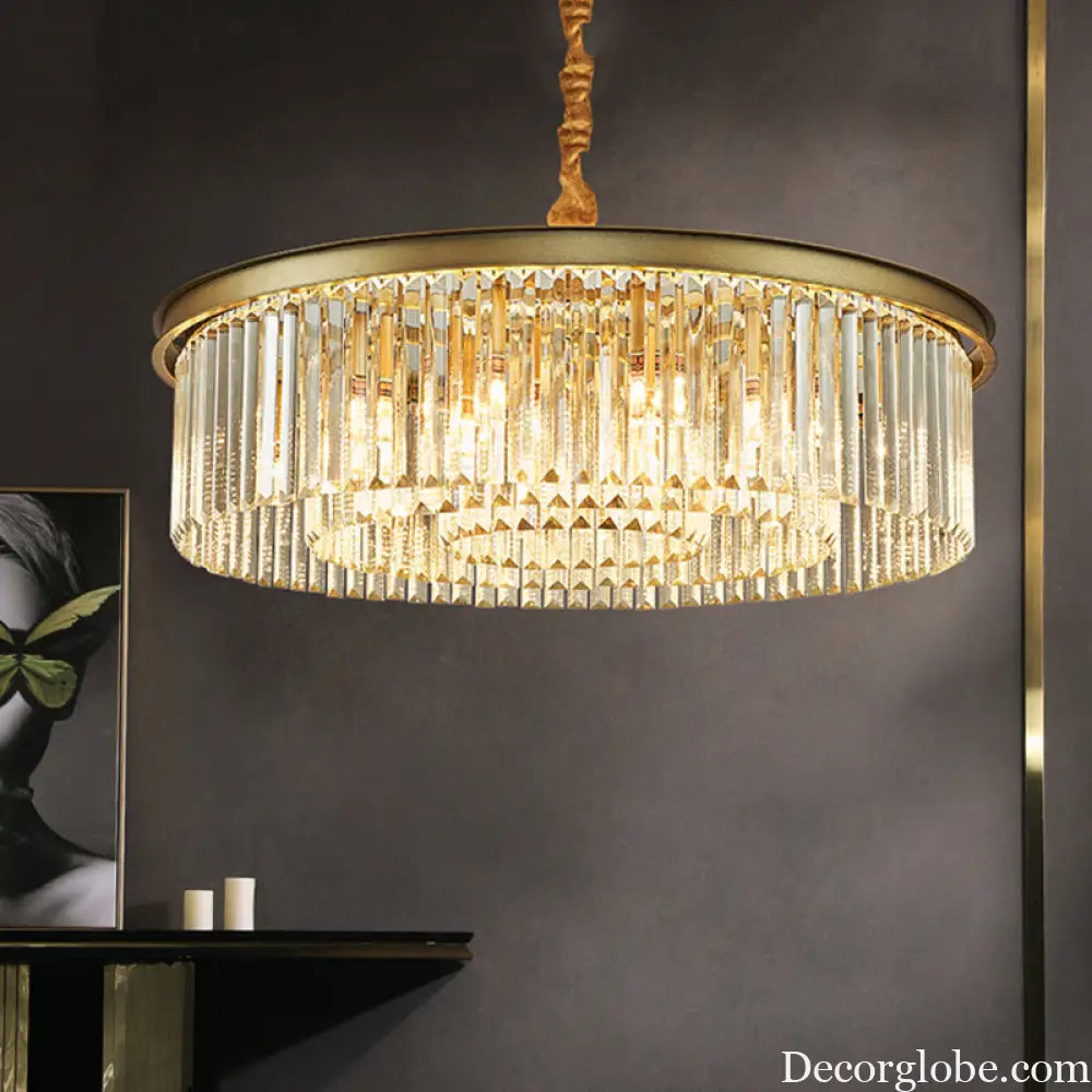 Exquisite Aura: A Touch of Modern Brilliance for Your Dining Room - DecorGlobe