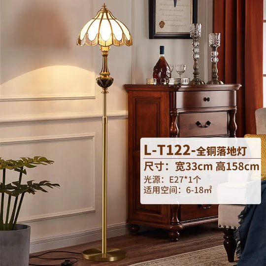 American All-copper Table Lamp European Luxury Living Room Accessible Luxury Simple Creative Bedroom Bedside Lamp Study