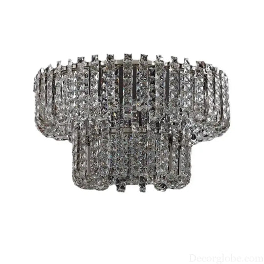 Modern Luxury Crystal LED Chandeliers - Illuminating Elegance for Living and Dining Rooms - DecorGlobe