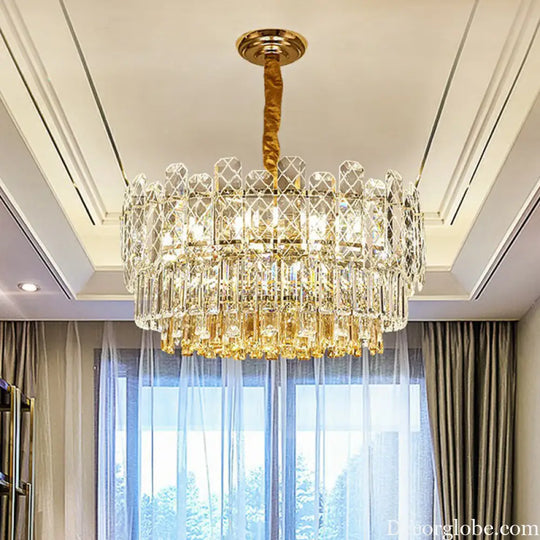 Adalyn: The Celestial Square Pendant Chandelier - DecorGlobe