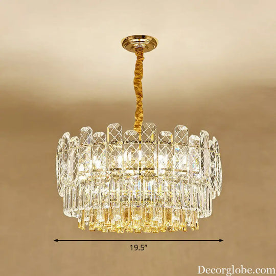 Adalyn: The Celestial Square Pendant Chandelier - DecorGlobe