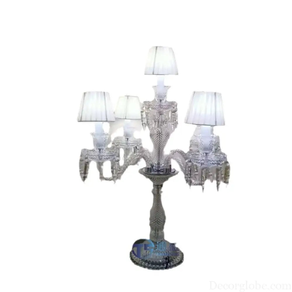 European-style living room crystal table lamp simple modern creative home wedding room bedside bedroom table lamp