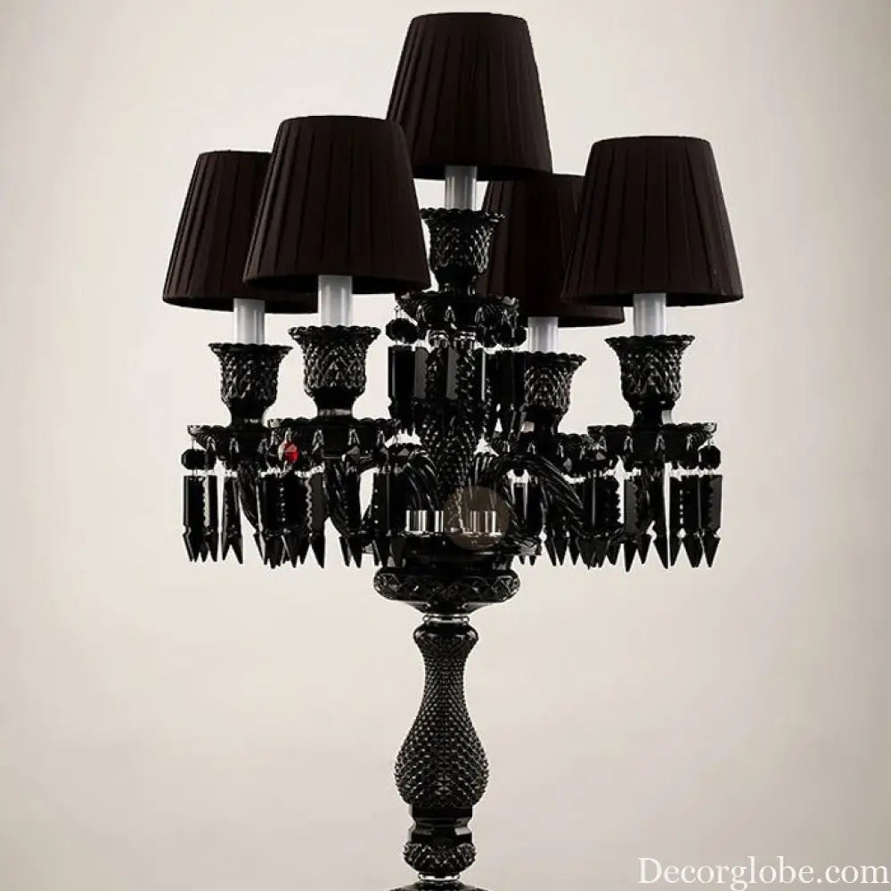 European-style living room crystal table lamp simple modern creative home wedding room bedside bedroom table lamp