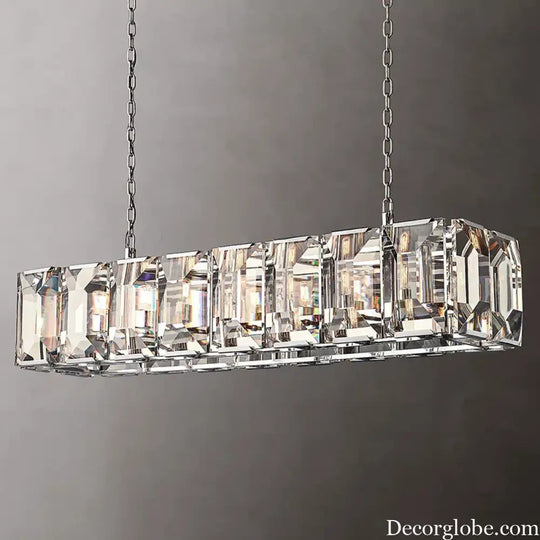 Timeless Classic American LED Crystal Chandelier - Available in Gold, Silver, and Black Finishes, Perfect for Dining Rooms - DecorGlobe