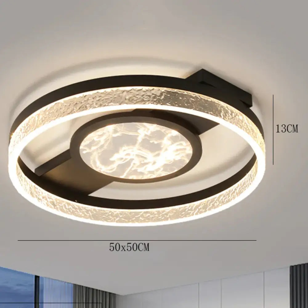 Modern Living Room Led Lights Square Creative LED Ceiling Lamp Bedroom Ceiling Pendant Lamp Indoor Home Dining Room
