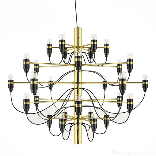 Vintage Creative LED Chandeliers - Candle Light Italian Design Pendant Lighting for Living, Dining Room, Hall Decor, and Suspensions - DecorGlobe